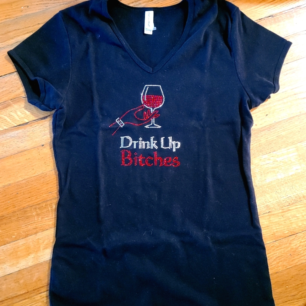 B... Drink Up Shirt sz Medium